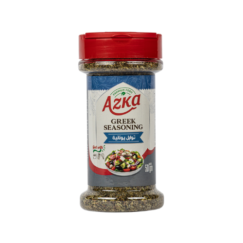 "بهارات يونانية بريميوم من أزكى 50 غ – نكهة أعشاب المتوسط، مثالية للشوي، الأسماك والخضروات"