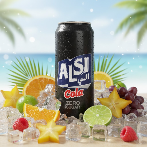 السي كولا زيرو شوجر – نكهة الكولا الكلاسيكية بدون سكر (320 مل)