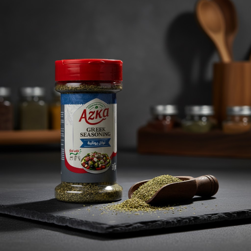 "مزيج توابل يوناني من أزكى 50غ – أعشاب طبيعية 100٪، نكهة مشرق، للسلطات، اللحوم والمشويات"