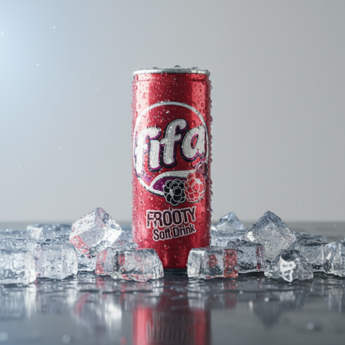“Fifa Mixed Fruit Soda Drink 250 ml – Refreshing Carbonated Beverage
