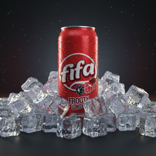 عبوة 320 مل من مشروب فيفا توت غازي منعش