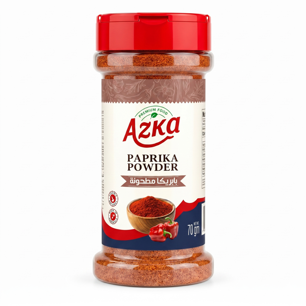 ازكى بابريكا مطحونة – 70 جرام