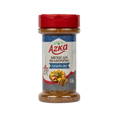 "بهارات مكسيكية بريميوم من آزكا 75  جرام – نكهة مكسيكية أصيلة تضيف دفئاً ولوناً"