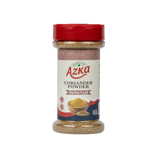 "بودرة كزبرة أزكى 50غ – كزبرة مطحونة ناعمة بنكهة طبيعية للطبخ اليومي"