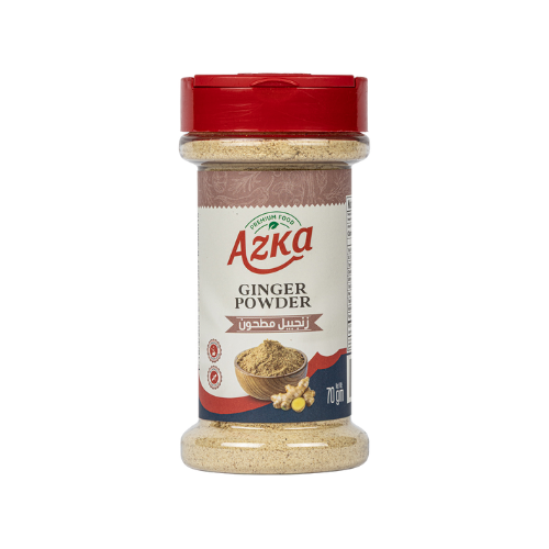 "بودرة زنجبيل أزكى 70غ – زنجبيل مطحون فائق الجودة للخبز، التتبيل والمشروبات"