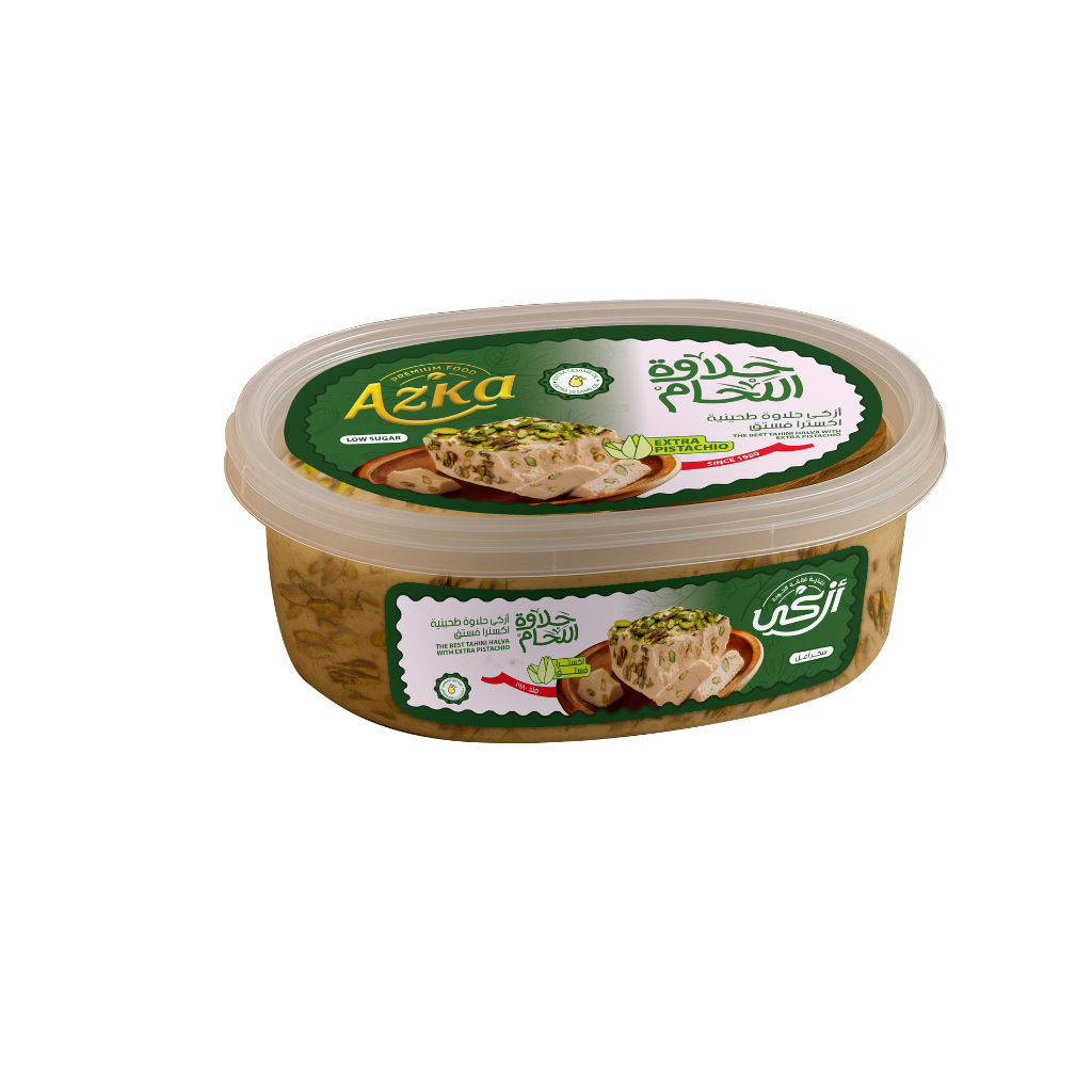 Azka Extra Pistachio Halva - Loaded with Premium Pistachios