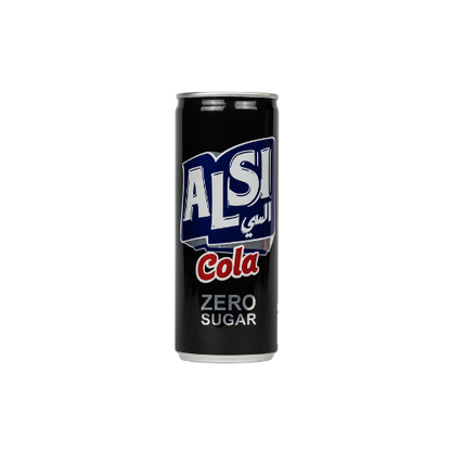 Al Si Zero Sugar Cola Drink 250 ml – Classic Taste Carbonated Beverage
