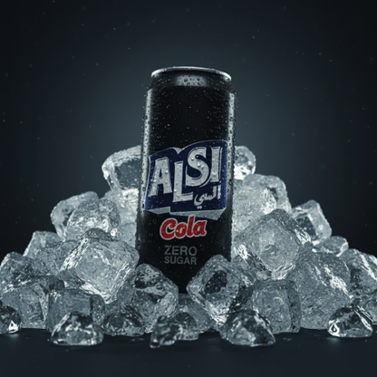 كولا غازية بدون سكر – مشروب كولا قوي 320 مل