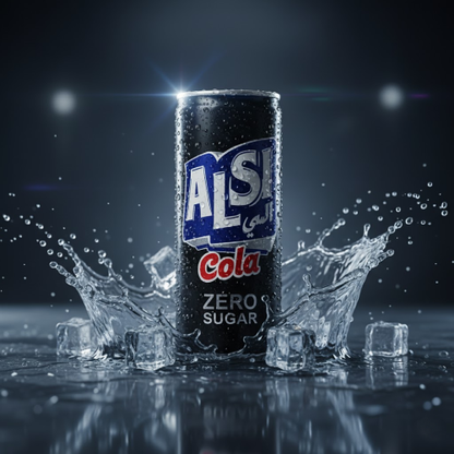 Sugar-Free Al Si Cola 250 ml – Refreshing Original Flavor
