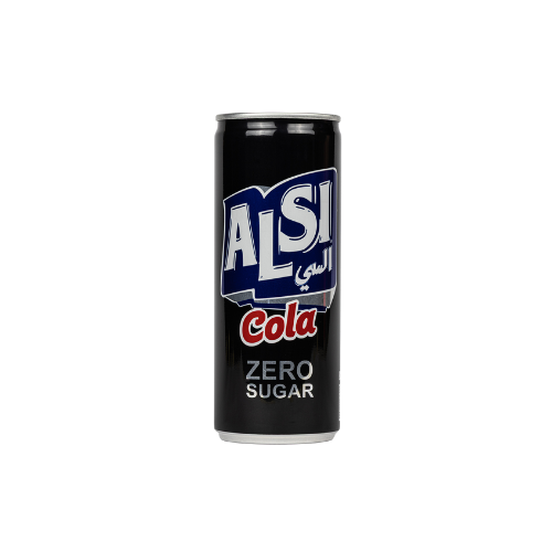 Al Si Zero Sugar Cola Drink 250 ml – Classic Taste Carbonated Beverage