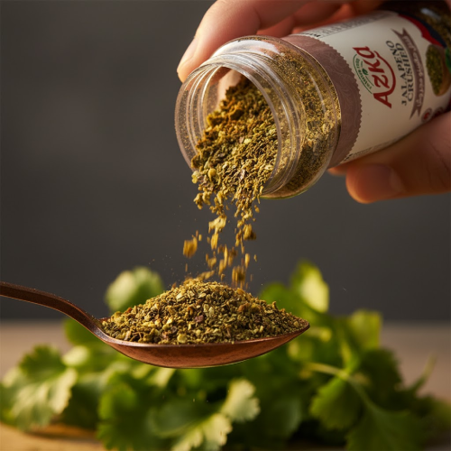 "أزكى جالبينو مجروش – بهار فلفل أخضر حار 22غ، مثالي للبيتزا، المعكرونة، والمقبلات"