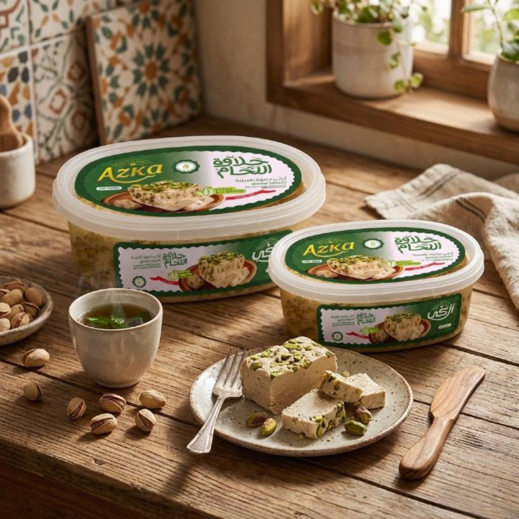 Azka Extra Pistachio Halva - Loaded with Premium Pistachios