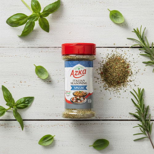 "Azka Italian Seasoning 50g – premium Mediterranean herb blend for pasta, pizza and sauces"