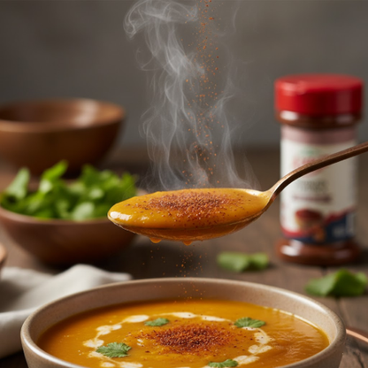 "بودرة بابريكا مدخّنة فاخرة من أزكى 60غ – مكون طبيعي 100٪ بنكهة مدخّنة عميقة، لإضفاء طابع جريء للطبق"