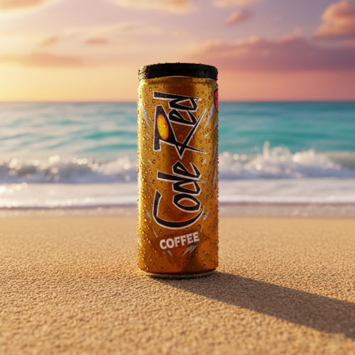 مشروب طاقة كود رد بنكهة القهوة – طاقة منعشة بطعم القهوة الجريء من Code Red Coffee