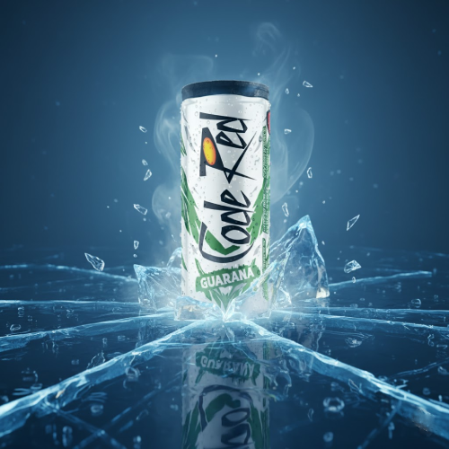 عبوة 250 مل من مشروب  كود رد بنكهة الجوارانا الطبيعية