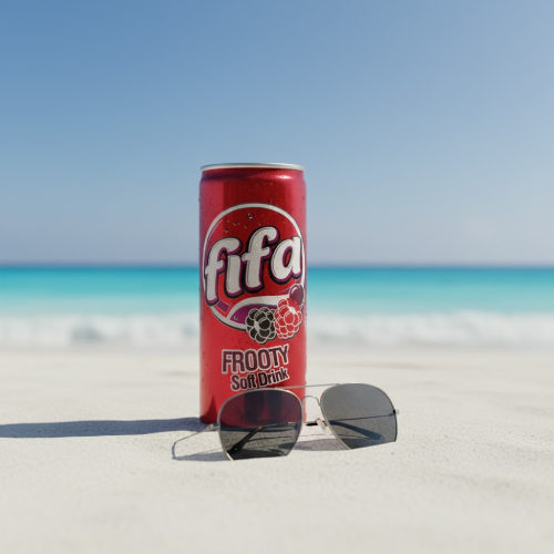 «مشروب فيفا غازي 250 مل بنكهة الفواكه – منعش وطبيعي»