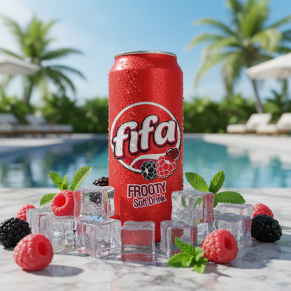 فيفا فرووتي توت مشروب غازي بنكهة التوت 320 مل
