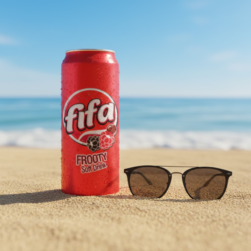 Fifa fruity berry soda drink 320 ml