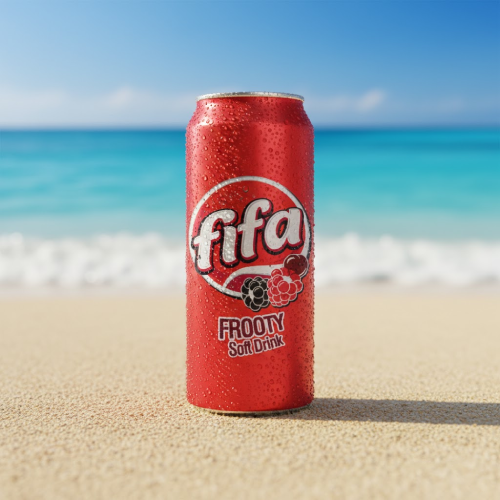 320 ml Fifa sparkling berry flavored drink