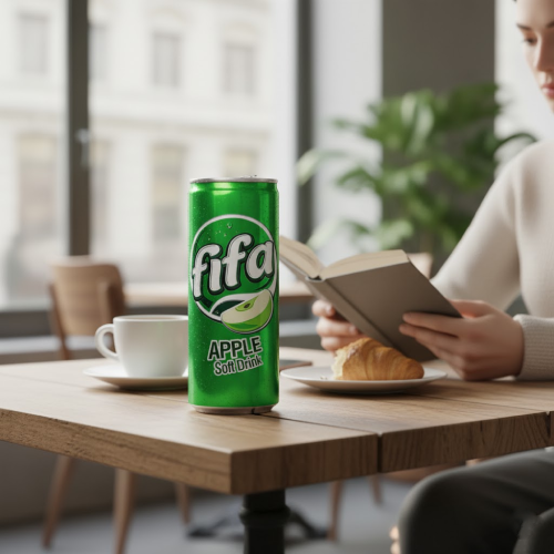 مشروب فيفا غازي بنكهة التفاح 250 مل – طعم أصلي منعش