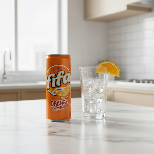 Fifa Orange Carbonated Drink 250 ml – Sparkling Citrus Refreshment”