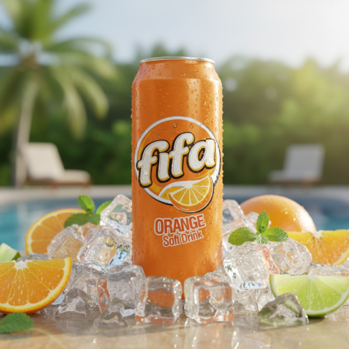 Fifa orange flavored fizzy drink 320 ml