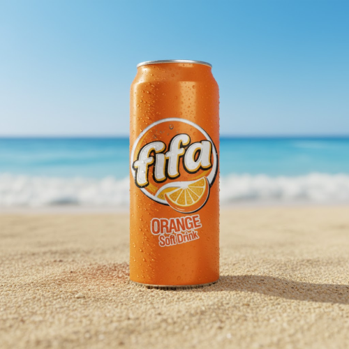 Fifa orange soda drink 320 ml