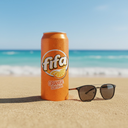 فيفا مشروب غازي بنكهة البرتقال 320 مل منعش