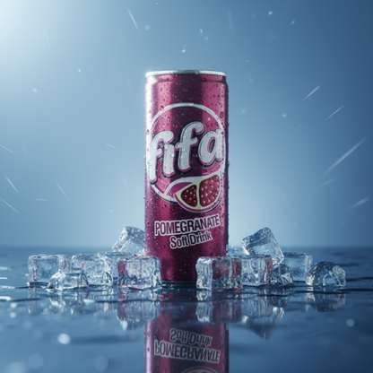 Fifa Fruit Flavoured Soft Drink Pomegranate 250 ml – Original Refreshing Soda