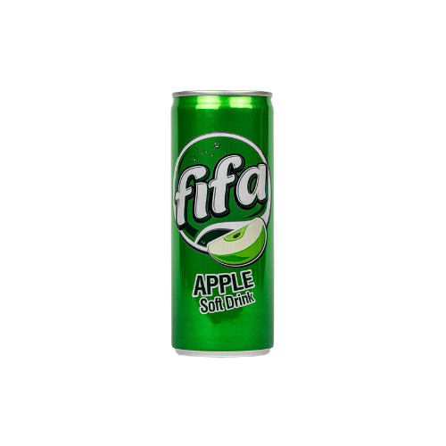 Fifa Apple Flavoured Carbonated Drink 250 ml – Refreshing Soft Soda