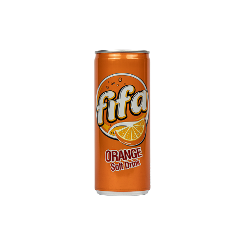 “Fifa Orange Soda Drink 250 ml – Classic Citrus Flavoured Soft Drink