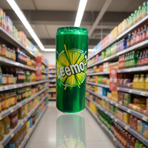 Leemo-1 Lemon Soda – Refreshing Lemon-Flavored Sparkling Drink (320ml)