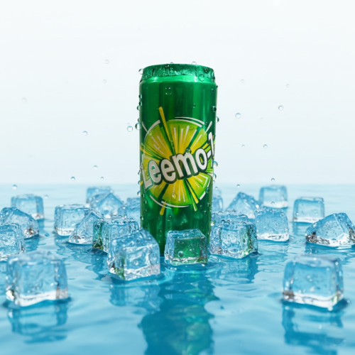 Leemo-1 Lemon Soda – Refreshing Lemon-Flavored Sparkling Drink (320ml)