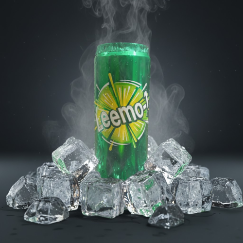 Leemo-1 Lemon Soda – Refreshing Lemon-Flavored Sparkling Drink (320ml)