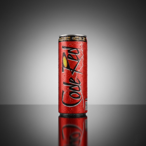 250 ml Code Red energy beverage with caffeine and B vitamins