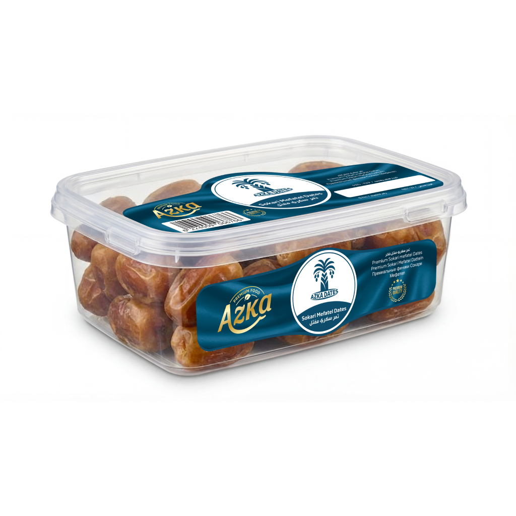 تمر سكري مفتل فاخر من أزكى - 400 جم