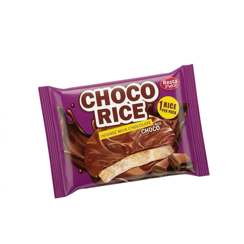 رايس كيك ريستا بوب (Choco Rice) مغطى بشوكولاتة الحليب الناعمة (26 جم)
Resta Pop Choco Rice – Crispy Rice Cake Coated in Intense Milk Chocolate (26g)