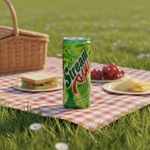مشروب ستريم غازي بنكهة الحمضيات 250 مل – منعش وأصلي