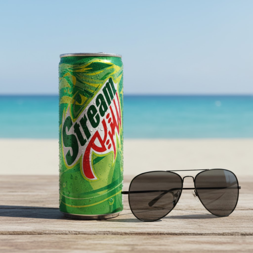ستريم - مشروب غازي منشط بنكهة الحمضيات (320 مل)
